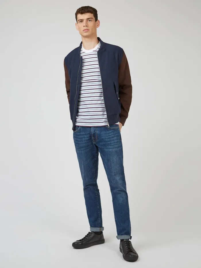 Ben Sherman TShirts and Graphic Tees Men B By Jersey Striped Tee 8211 White