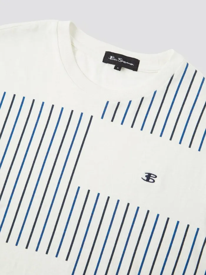 Ben Sherman TShirts and Graphic Tees Men B By Vertical Stripe Tee Ben Sherman TShirts and Graphic Tees Men B By Vertical Stripe Tee