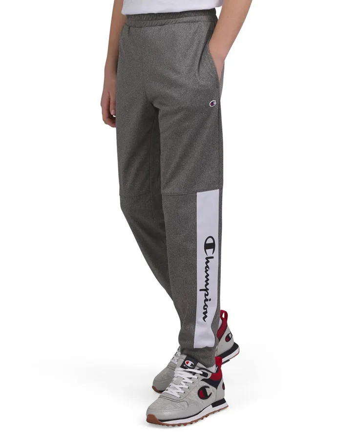 Big Kids039 Pieced Jogger Pants 24034 Iron Kids Champion Pants