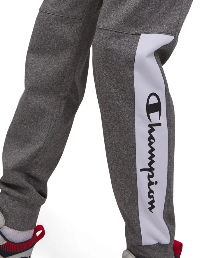 Big Kids039 Pieced Jogger Pants 24034 Iron Kids Champion Pants