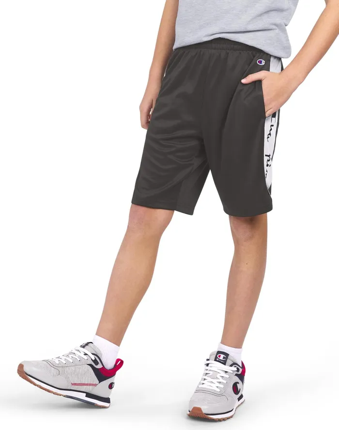 Big Kids039 Signature Active Shorts Black Kids Champion Shorts