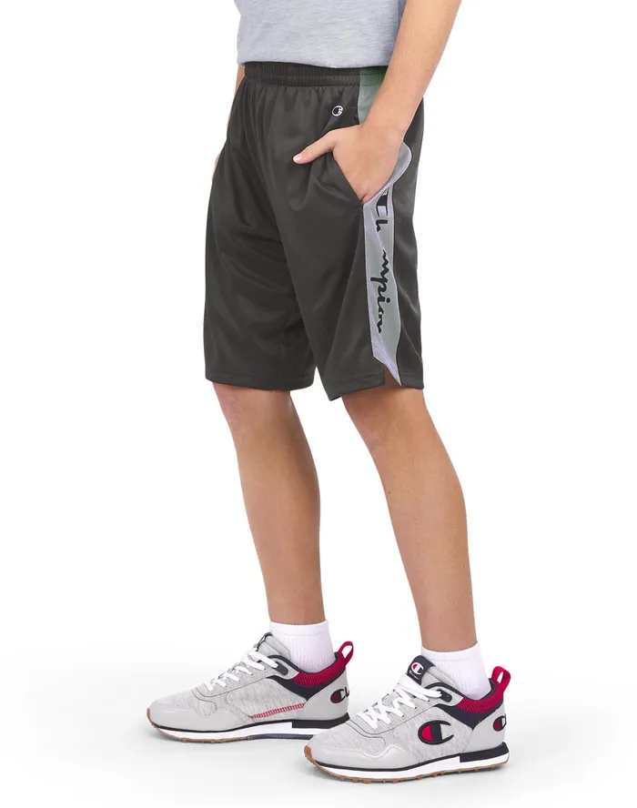 Big Kids039 Signature Active Shorts Black Kids Champion Shorts