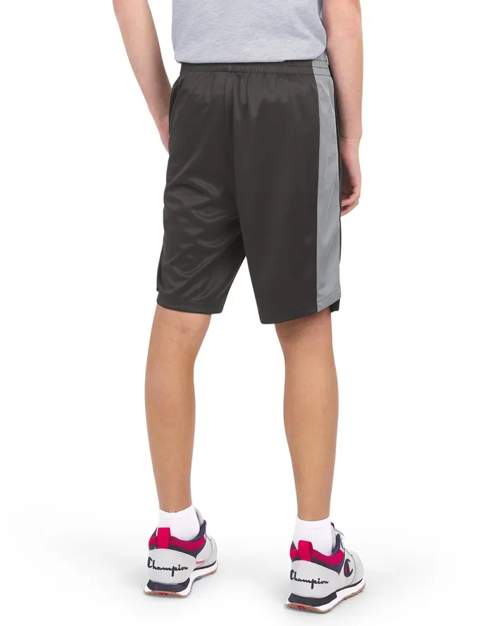 Big Kids039 Signature Active Shorts Black Kids Champion Shorts