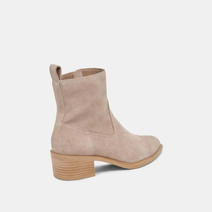 Bili H2O Booties Taupe Suede Women Dolce Vita Boots and Booties