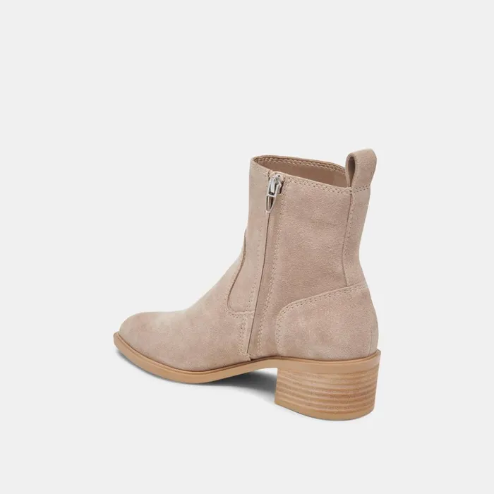 Bili H2O Booties Taupe Suede Women Dolce Vita Boots and Booties