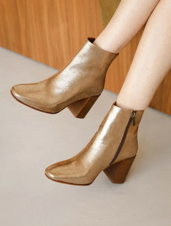 Bobbies Ankle Boots Carla Golden 8211 Women