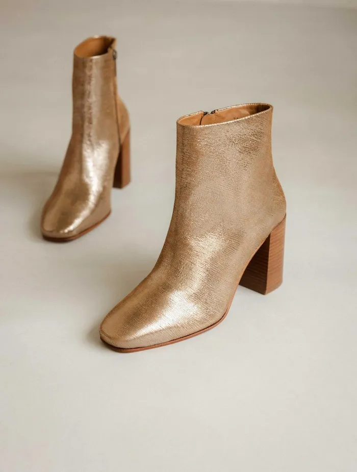 Bobbies Ankle Boots Carla Golden 8211 Women
