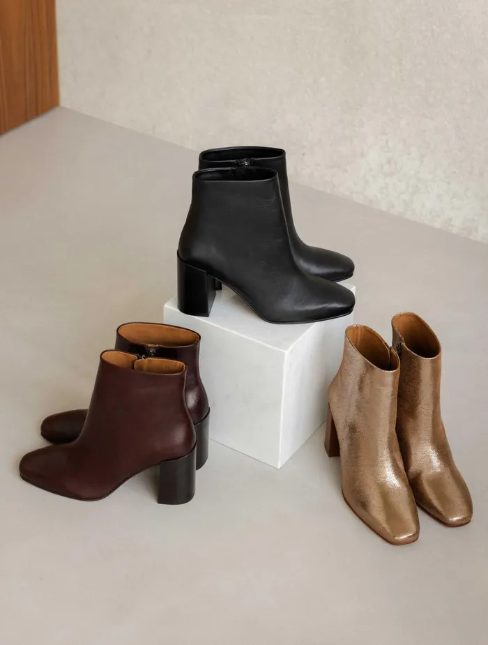 Bobbies Ankle Boots Carla Golden 8211 Women