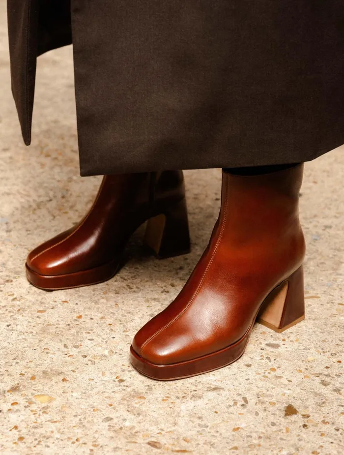 Bobbies Ankle Boots Ins Chestnut 8211 Women