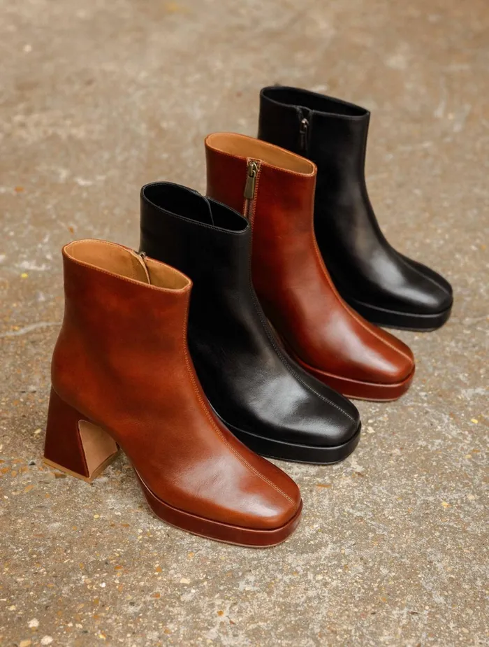 Bobbies Ankle Boots Ins Chestnut 8211 Women