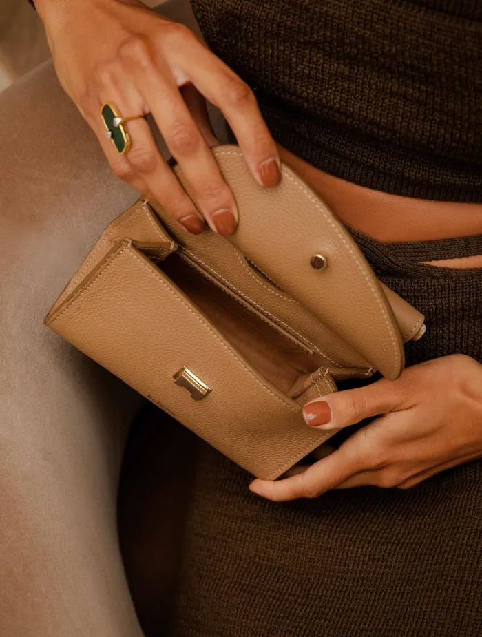Bobbies Bags Ancne Micro Taupe 8211 Women
