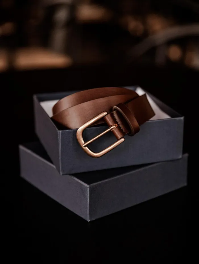 Bobbies Belts Austin Rhum Ambr 8211 Men