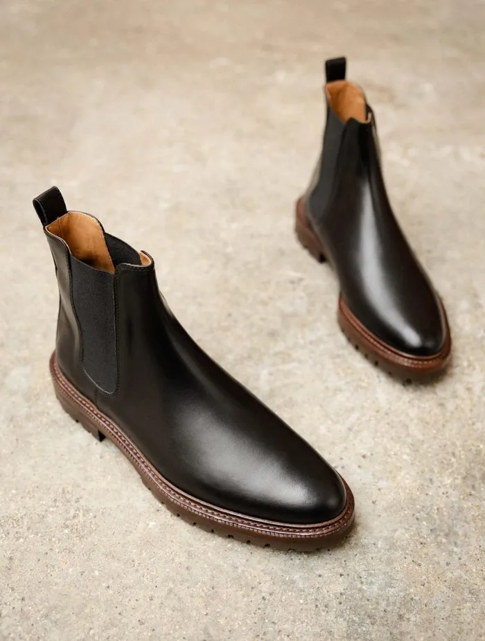 Bobbies Boots Fargo Intense Black 8211 Men