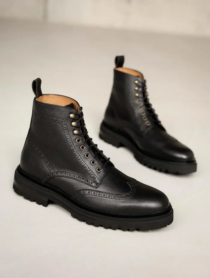Bobbies Boots Leandro Caviar 8211 Men
