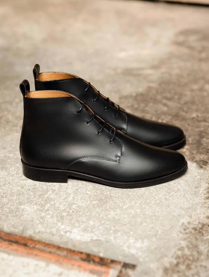 Bobbies Boots Vasco Intense Black 8211 Men