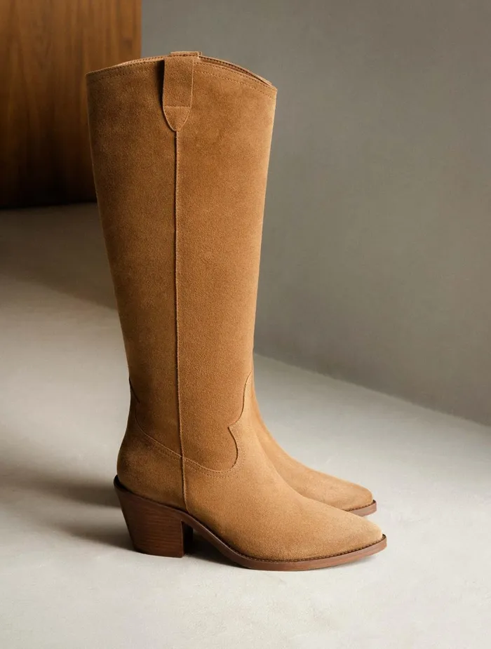 Bobbies Knee High Boots Dolores Squirrel 8211 Women