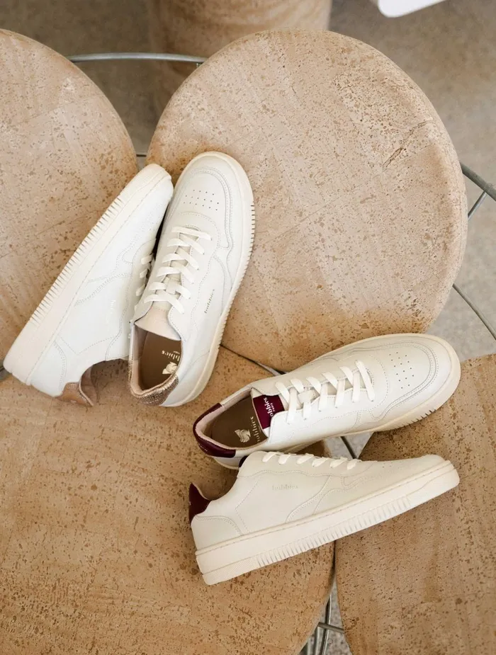 Bobbies Sneakers Scott Off White and Sepia Gold 8211 Women