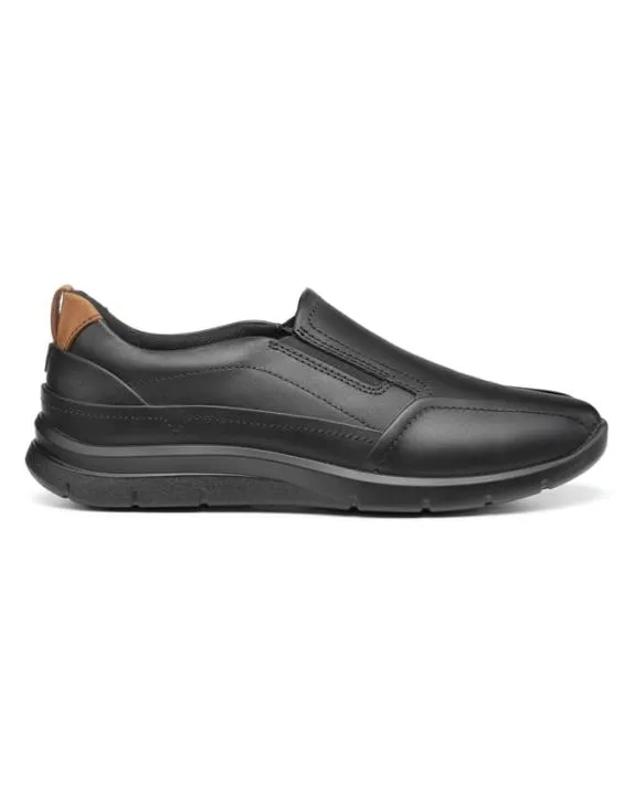Boost III Shoes Jet Black Mens Hotter SlipOn Shoes