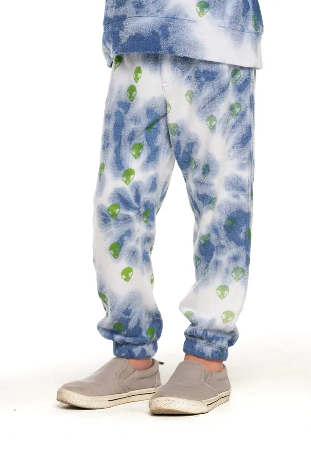 Bottoms Chaser Brand Boys Tie Dye Alien Pants