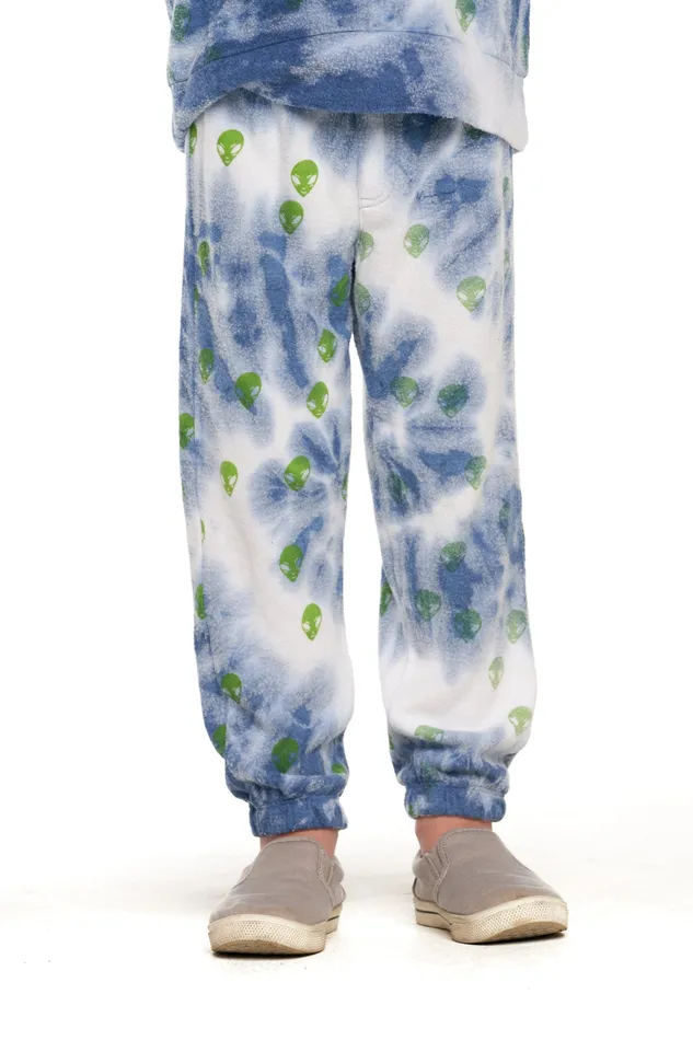 Bottoms Chaser Brand Boys Tie Dye Alien Pants