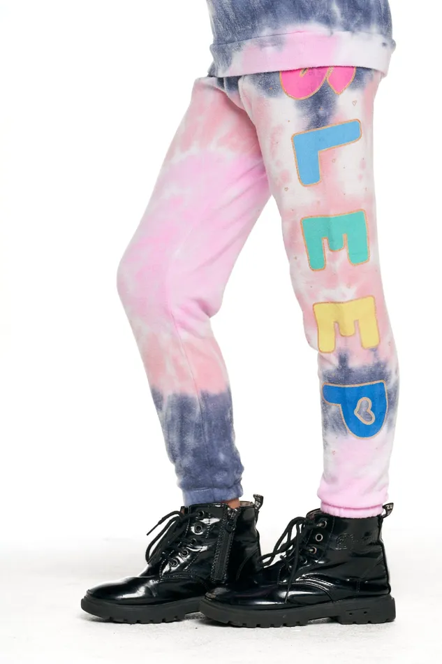 Bottoms Chaser Brand Girls Tie Dye Sleepovers Pants