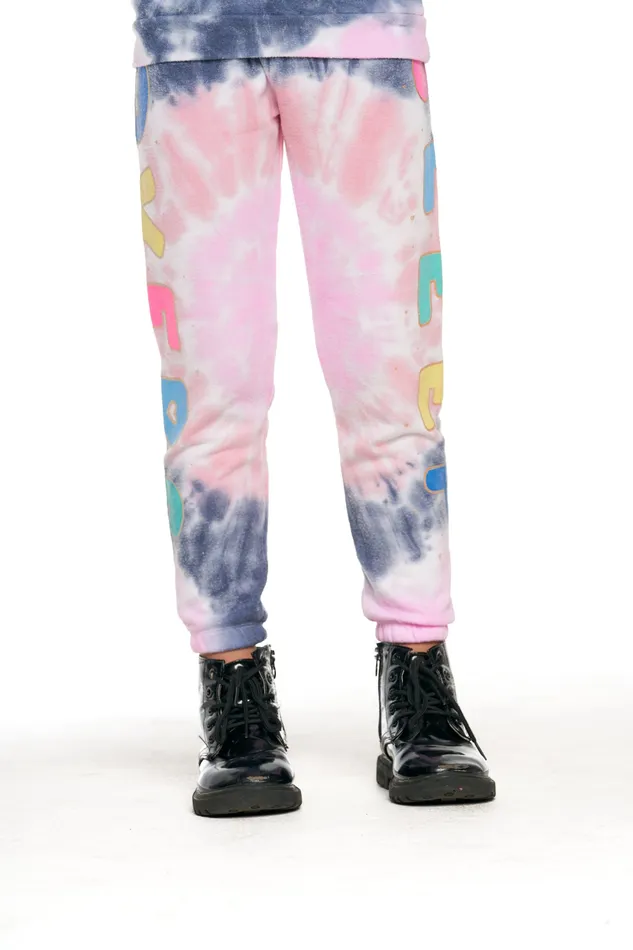 Bottoms Chaser Brand Girls Tie Dye Sleepovers Pants