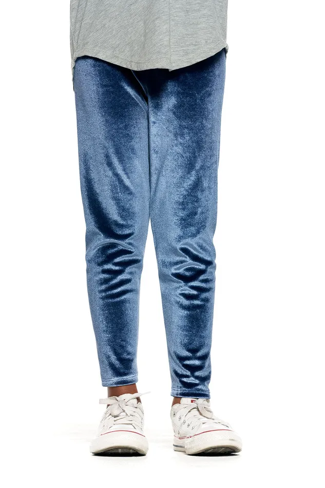Bottoms Stretch Velvet Classic Legging 8211 Chaser Brand Girls