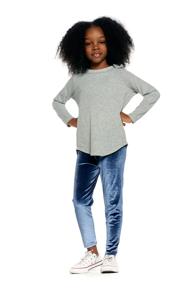 Bottoms Stretch Velvet Classic Legging 8211 Chaser Brand Girls Bottoms Stretch Velvet Classic Legging 8211 Chaser Brand Girls