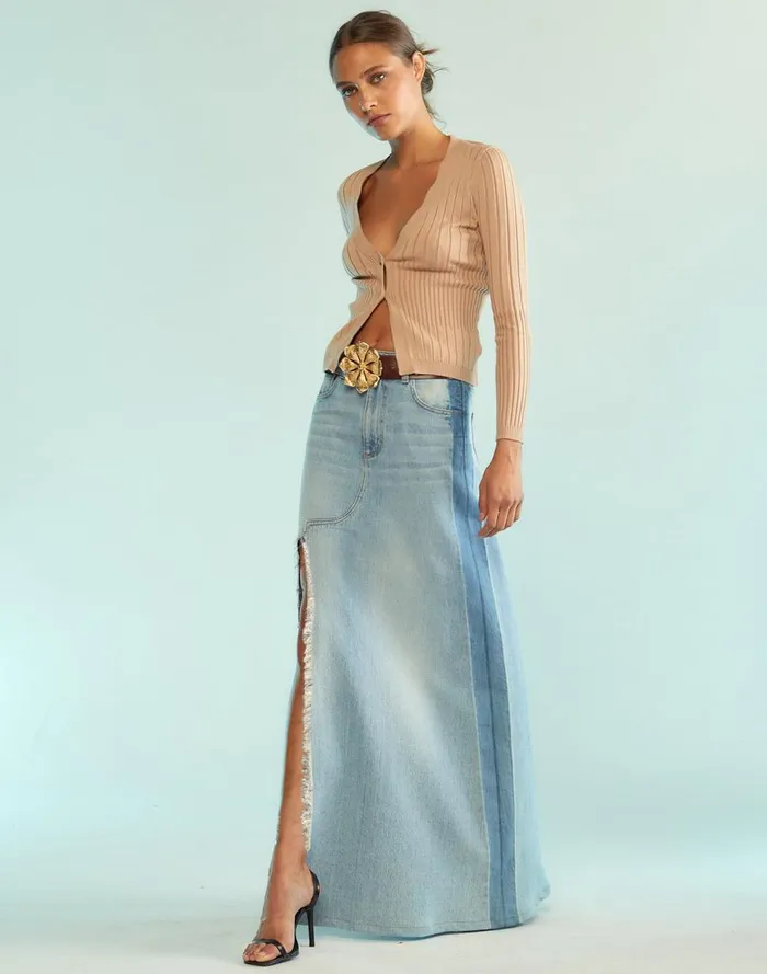 Bottoms Women Cynthia Rowley Kyla Denim Skirt