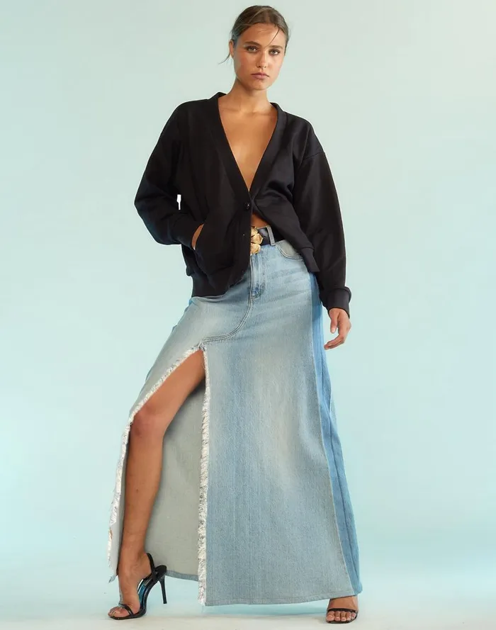 Bottoms Women Cynthia Rowley Kyla Denim Skirt