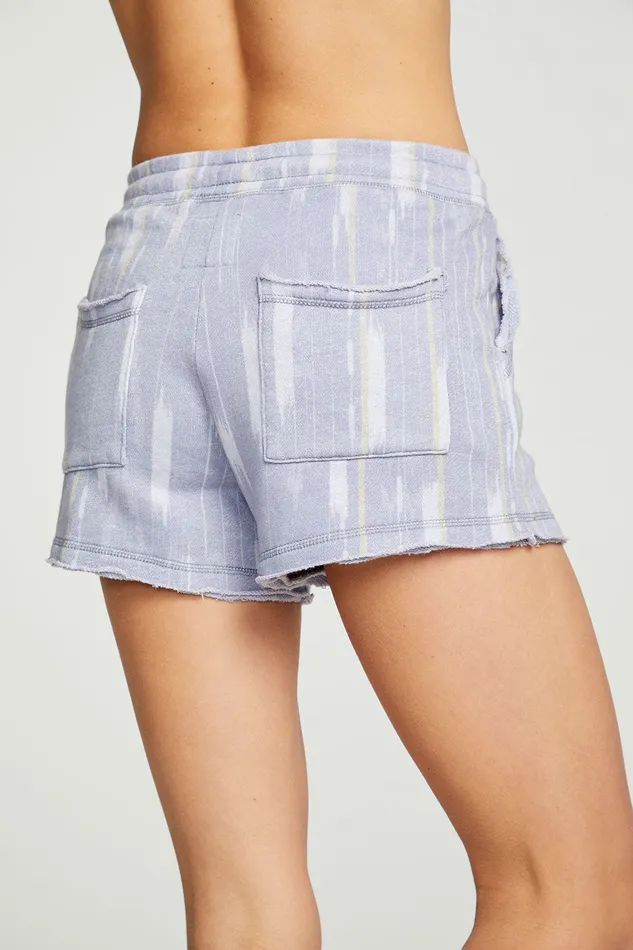 Bottoms Womens Linen French Terry Easy Raw Edge Shorts Chaser Brand