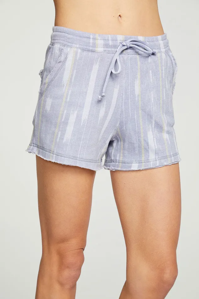 Bottoms Womens Linen French Terry Easy Raw Edge Shorts Chaser Brand