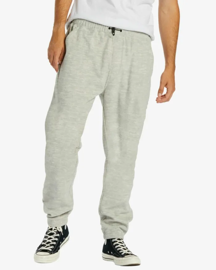 Boundary Graphene Joggers Oatmeal Heather Men Billabong Jeans and Pants