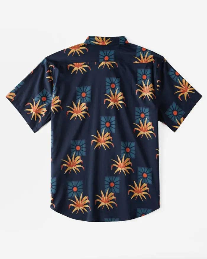 Boy039s Sundays Short Sleeve Shirt Navy Kids Billabong Boys039 Shirts