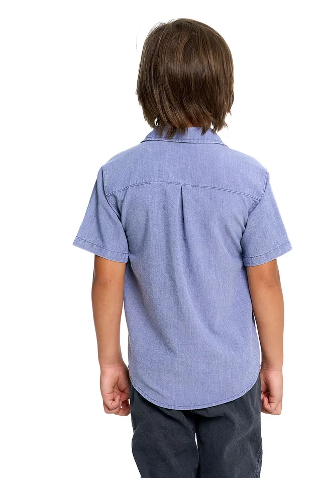 Boys Heirloom Wovens Short Sleeve Button Down Shirt Tops Chaser Brand Boys Heirloom Wovens Short Sleeve Button Down Shirt Tops Chaser Brand