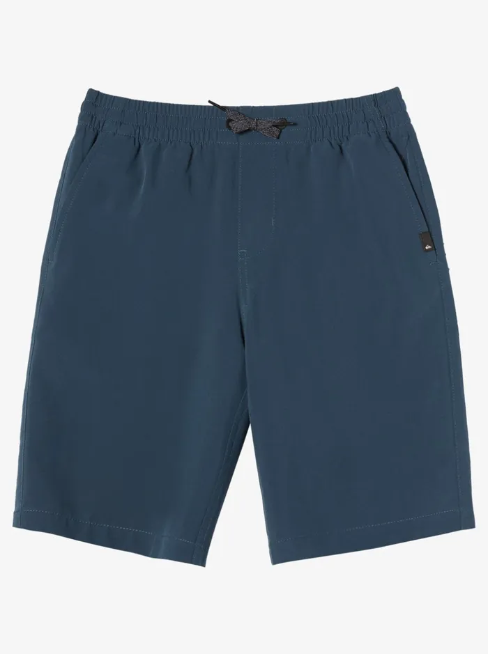 Boys Quiksilver Boardshorts Boy039s 816 Ocean Elastic 18034 Amphibian Boardshorts Midnight Navy