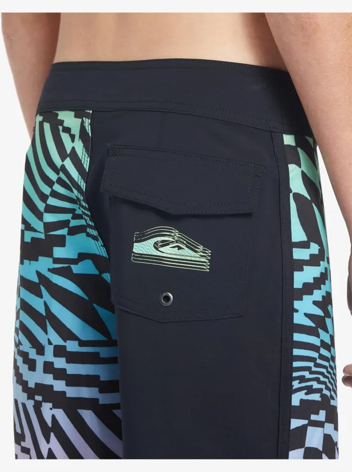Boys Quiksilver Boardshorts Boy039s 816 Surfsilk Radical Scallop 16034 Boardshorts Black Boys Quiksilver Boardshorts Boy039s 816 Surfsilk Radical Scallop 16034 Boardshorts Black