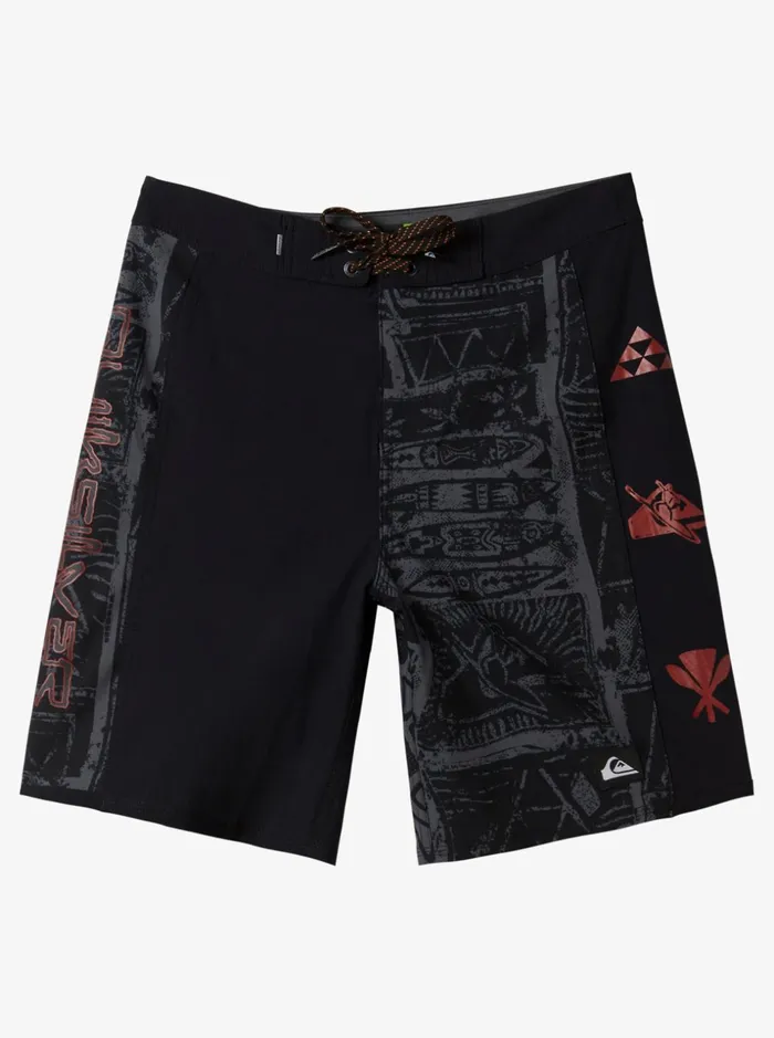 Boys Quiksilver Boardshorts Surfsilk Arch Hawaii 17034 Boardshorts Black