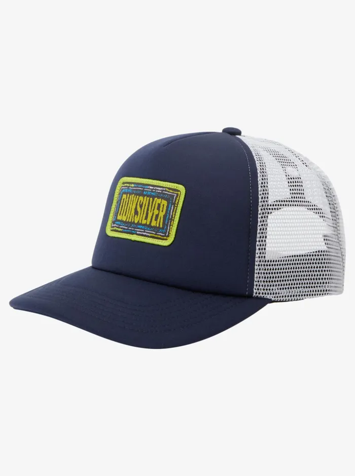 Boys Quiksilver Hats Boy039s 816 Sneaky Peak Snapback Hat Navy Blazer