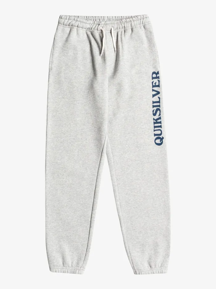 Boys Quiksilver Pants and Jeans Boy039s 816 Essentials Sweatpants Light Grey Heather