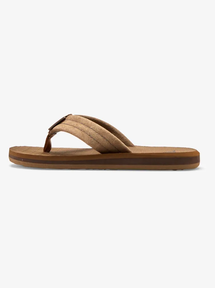 Boys Quiksilver Sandals Boy039s 816 Carver Suede Leather Sandals Tan 8211 Solid Boys Quiksilver Sandals Boy039s 816 Carver Suede Leather Sandals Tan 8211 Solid