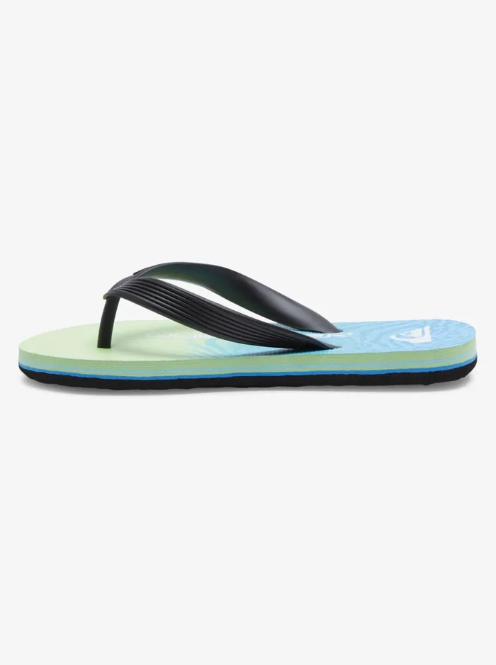 Boys Quiksilver Sandals Boy039s 816 Molokai FlipFlops Bluebluegreen Boys Quiksilver Sandals Boy039s 816 Molokai FlipFlops Bluebluegreen