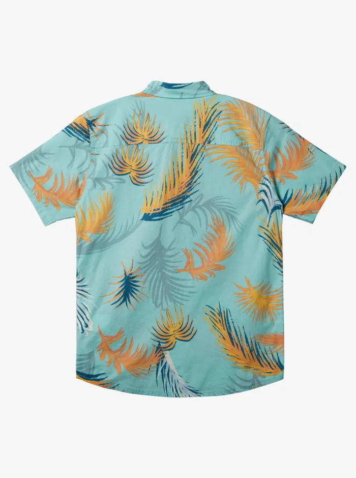 Boys Quiksilver Shirts Tropical Glitch Short Sleeve Shirt Angel Blue Tropical Glitch Boys Quiksilver Shirts Tropical Glitch Short Sleeve Shirt Angel Blue Tropical Glitch