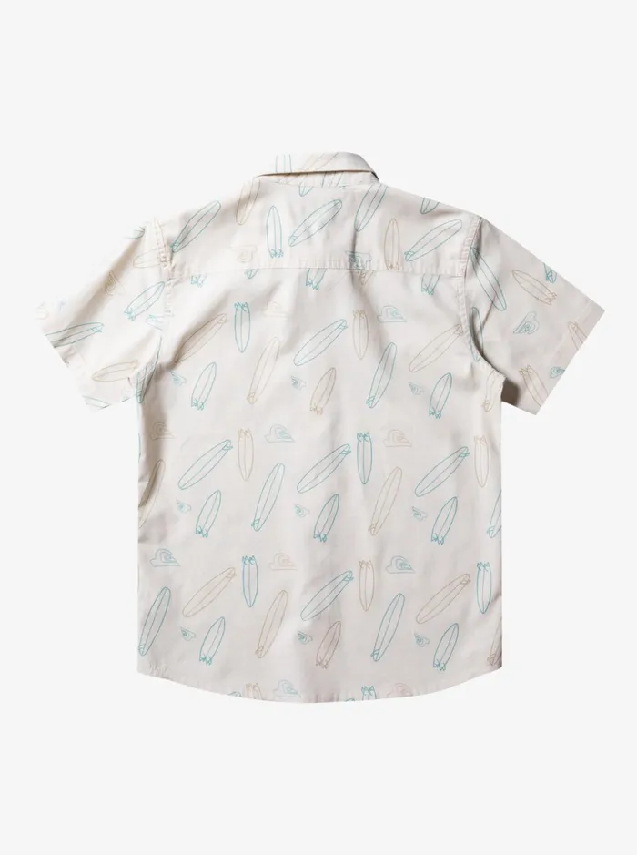Boys Quiksilver Shirts Where Is My Board Short Sleeve Shirt Birch Wheres My Board Boys Quiksilver Shirts Where Is My Board Short Sleeve Shirt Birch Wheres My Board