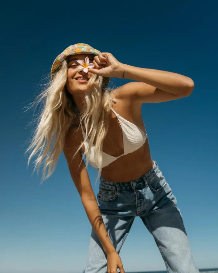 Bucket Hat Palm Green Women Billabong Hats and Beanies