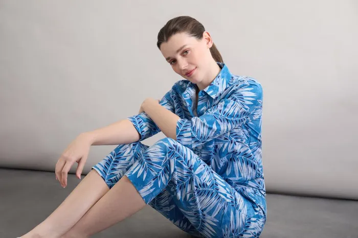 Button Front Tropical Shirt Printed Linen Women Jones New York Tops and Blouses Button Front Tropical Shirt Printed Linen Women Jones New York Tops and Blouses