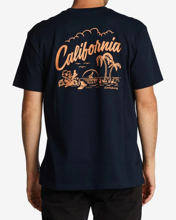 CA Greeter TShirt Navy Men Billabong TShirts