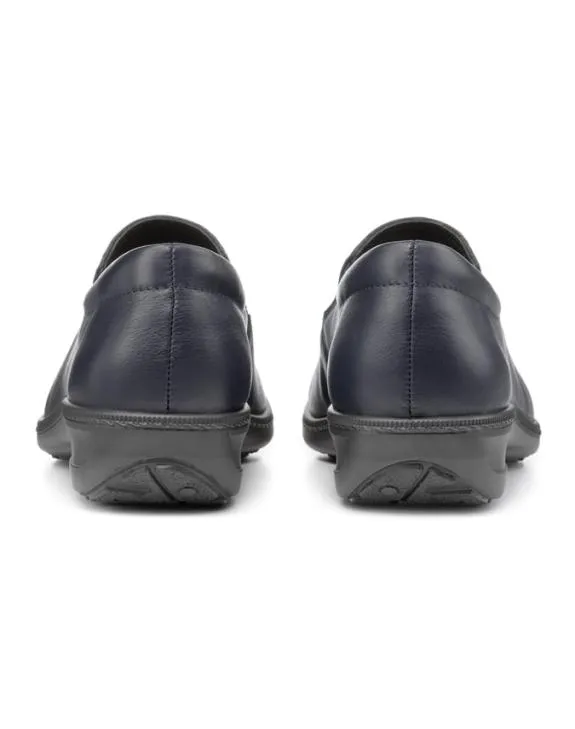 Calypso II Shoes Navy Women Hotter Flat Shoes