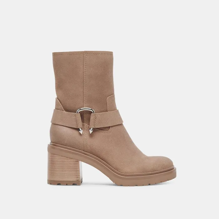 Camros Boots Truffle Suede Women Dolce Vita Boots and Booties