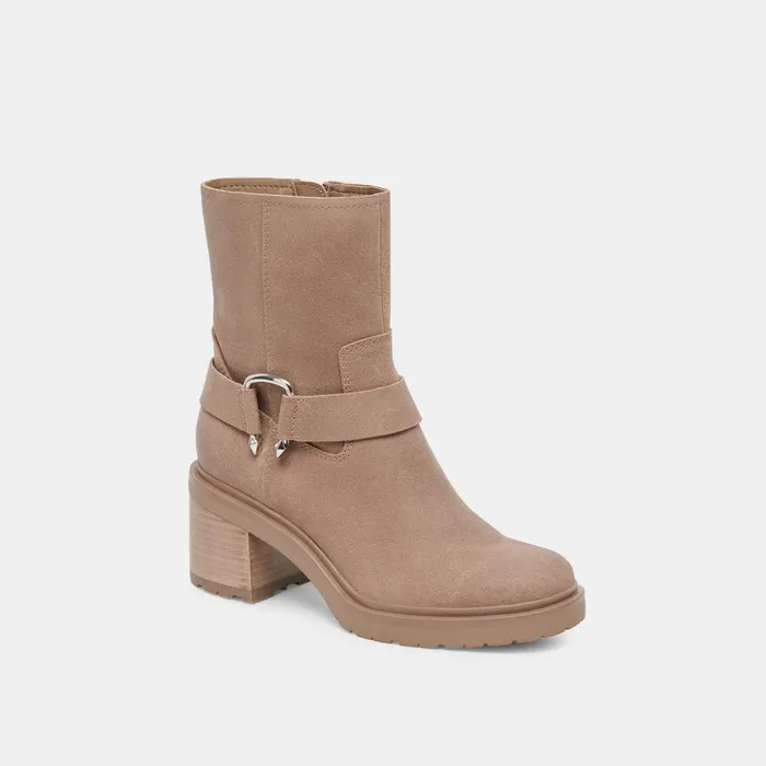 Camros Boots Truffle Suede Women Dolce Vita Boots and Booties